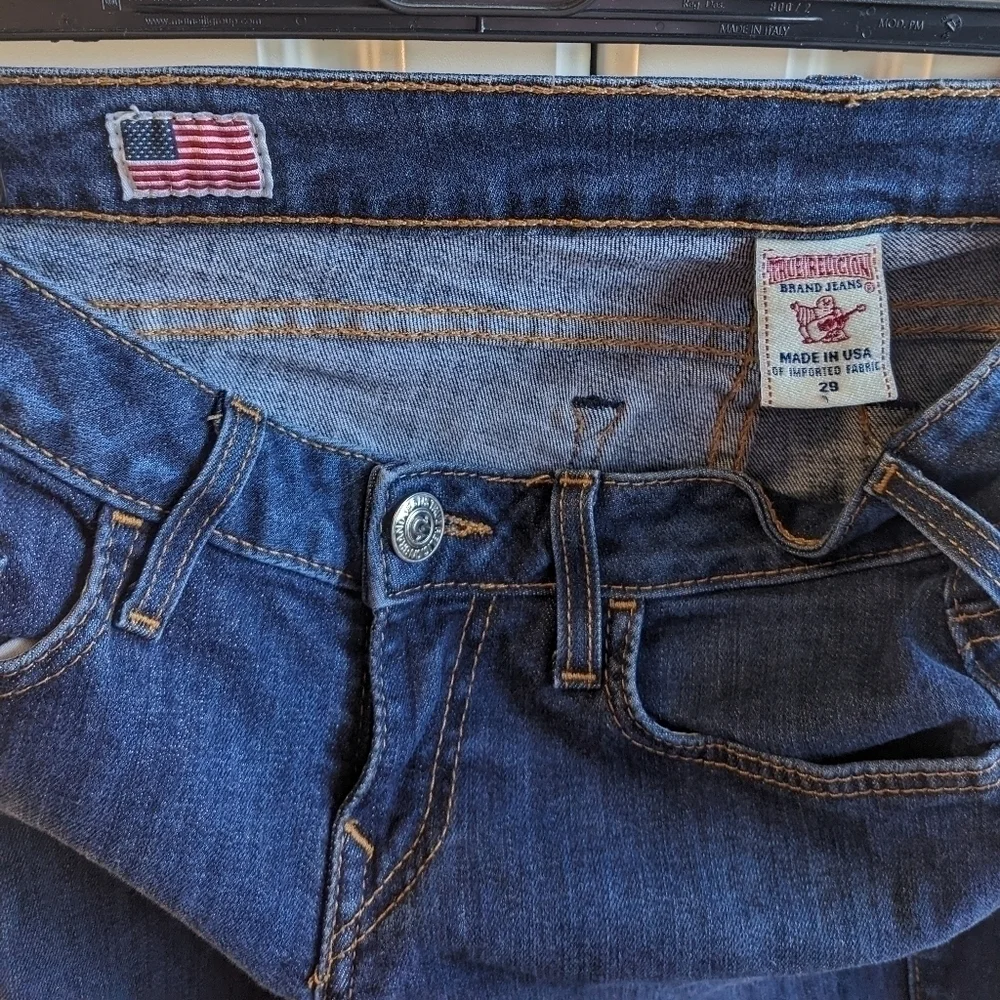 True religion jeans womens size 29.  Shannon style.   skinny jeans - Picture 6 of 8
